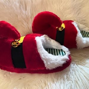 Red Elf Slippers with bells
